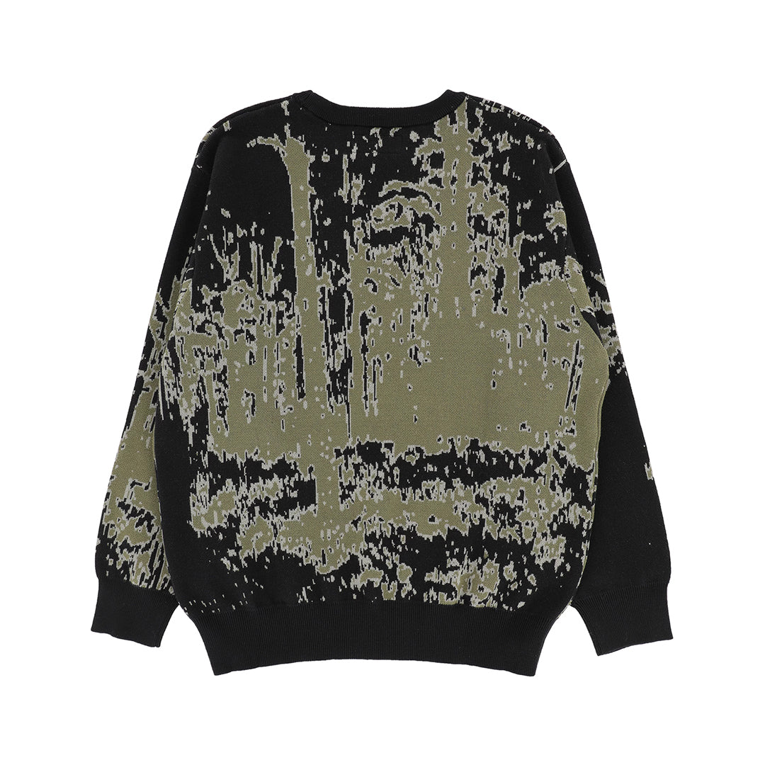 FOREST JACQUARD KNIT SWEATER