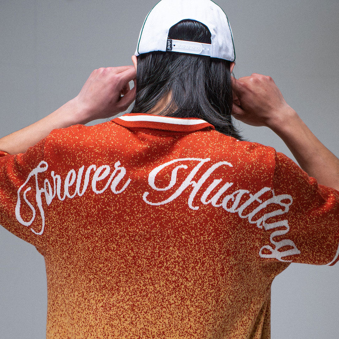 JACKER（ジャッカー）| FOREVER POLO KNIT / ORANGE | スノーボード・スケートボードのTACTICS JAPAN