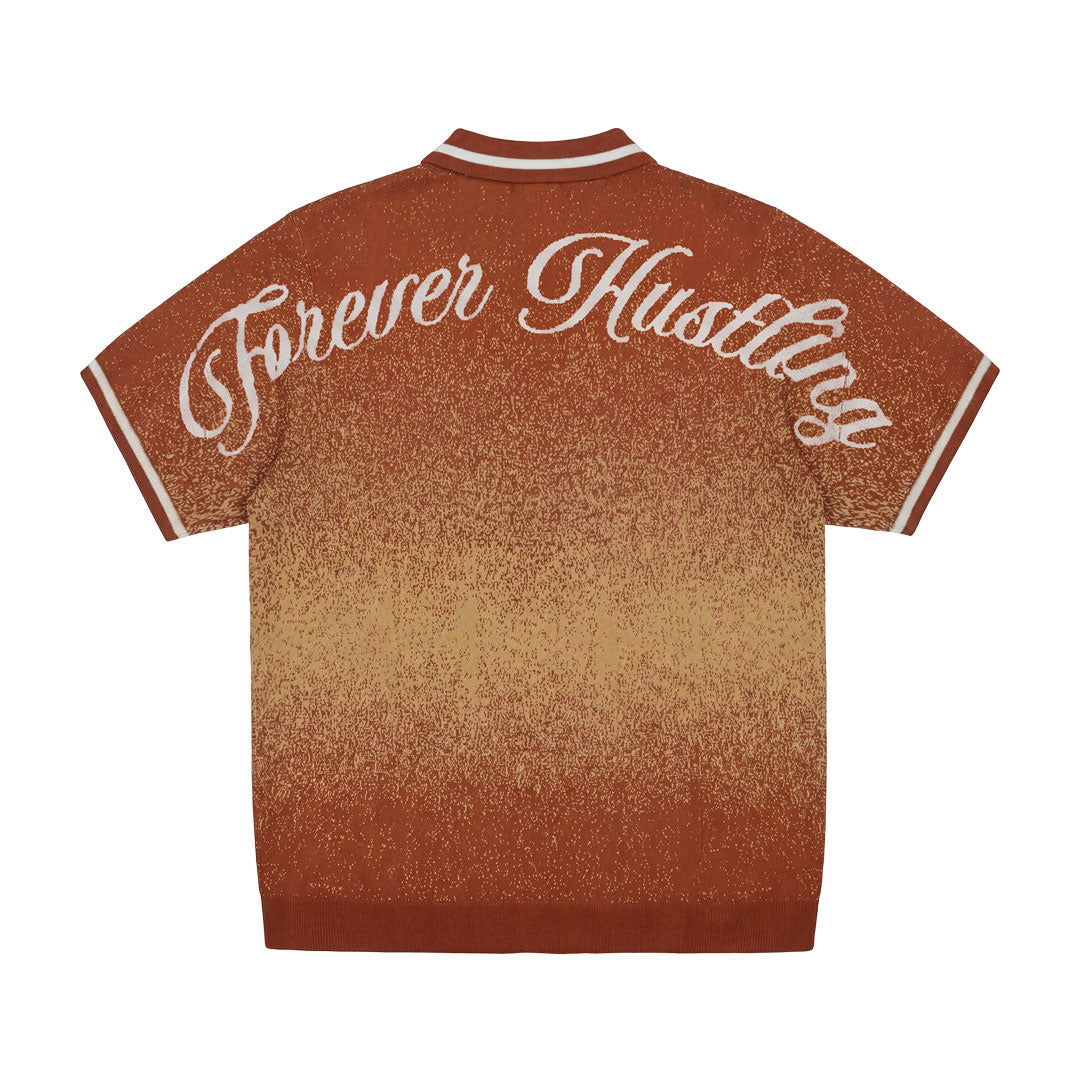 FOREVER POLO KNIT / ORANGE