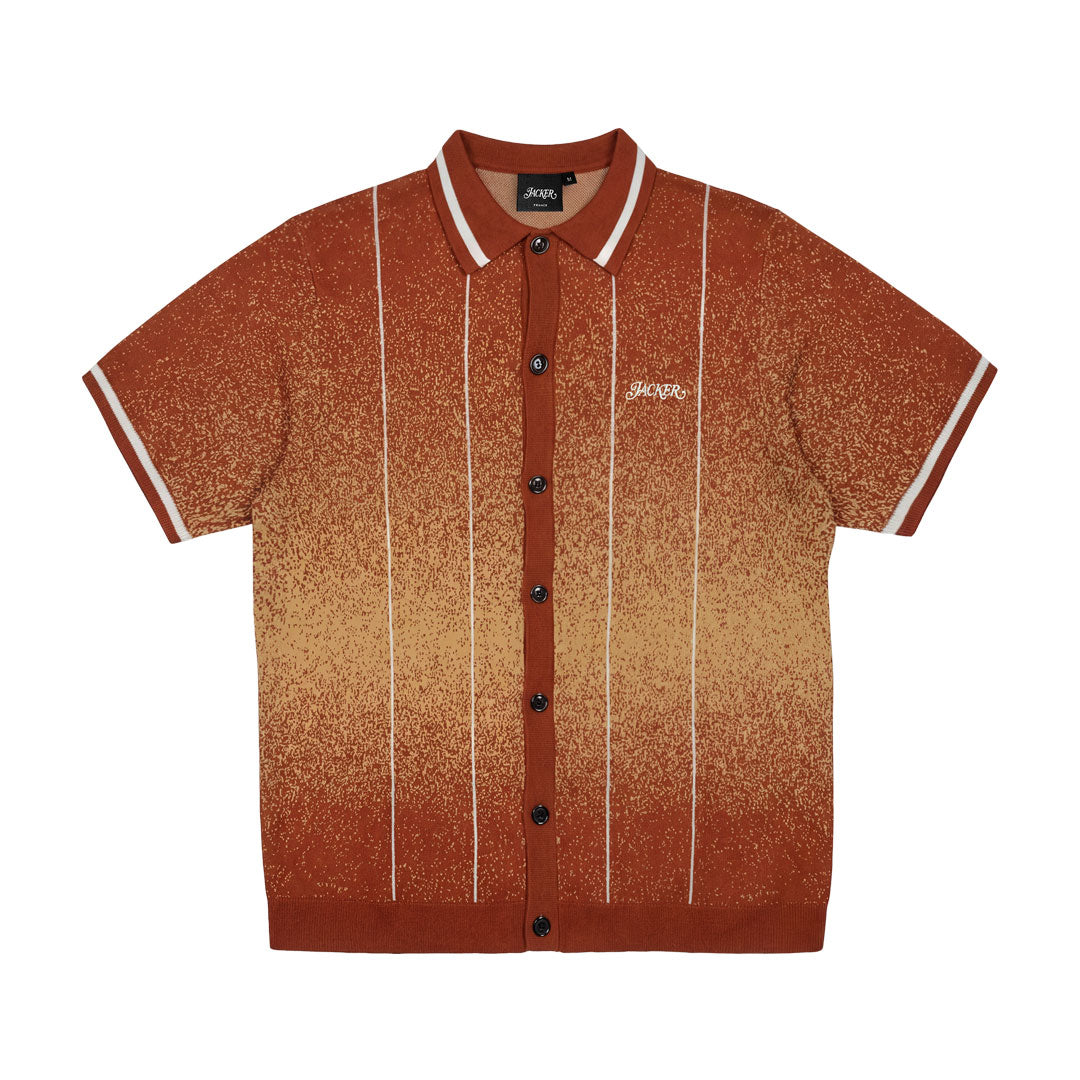 FOREVER POLO KNIT / ORANGE