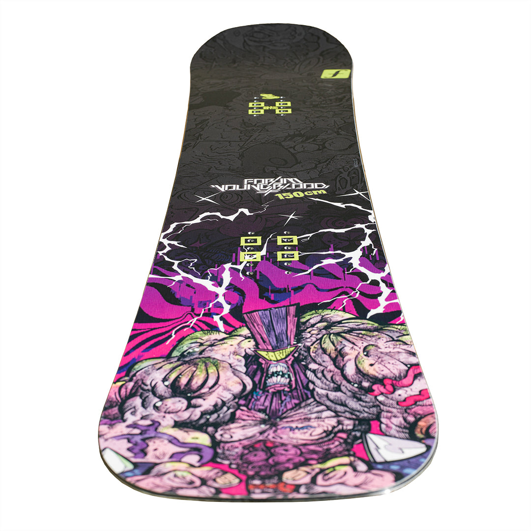 FORUM SNOWBOARDS（フォーラム スノーボード）| FORUM YOUNGBLOO PARK 150 SNOWBOARD 2026 | スノーボード・スケートボードのTACTICS JAPAN