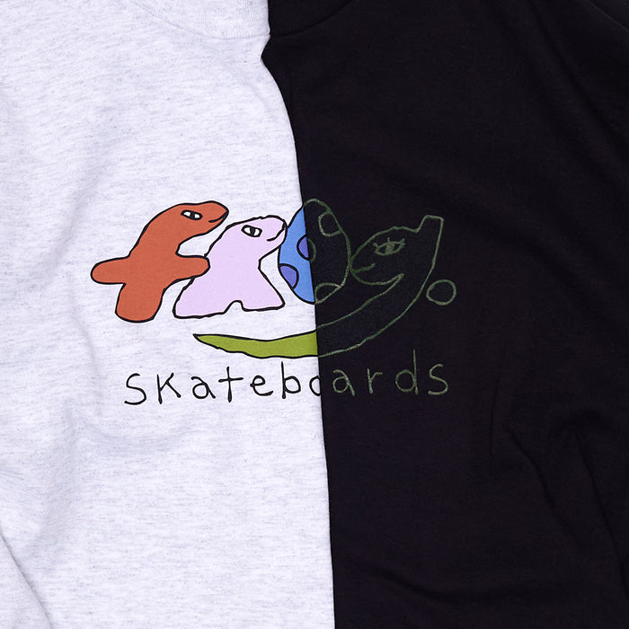 FROG SKATEBOARDINGS（フロッグ スケートボーディング）| クロージング | DINO LOGO T-SHIRT / BLACK | スノーボード・スケートボードのTACTICS JAPAN