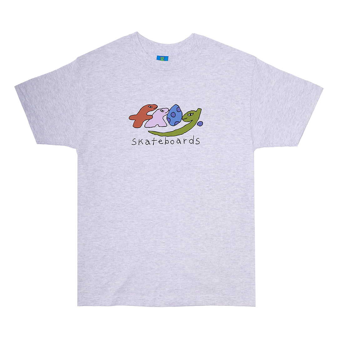FROG SKATEBOARDINGS（フロッグ スケートボーディング）| クロージング | DINO LOGO T-SHIRT / ASH | スノーボード・スケートボードのTACTICS JAPAN
