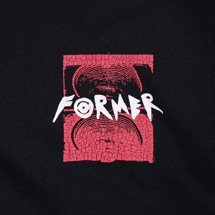 FORMER（フォーマー）| DROID CRUX T-SHIRT / BLACK | スノーボード・スケートボードのTACTICS JAPAN