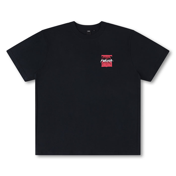 FORMER（フォーマー）| DROID CRUX T-SHIRT / BLACK | スノーボード・スケートボードのTACTICS JAPAN