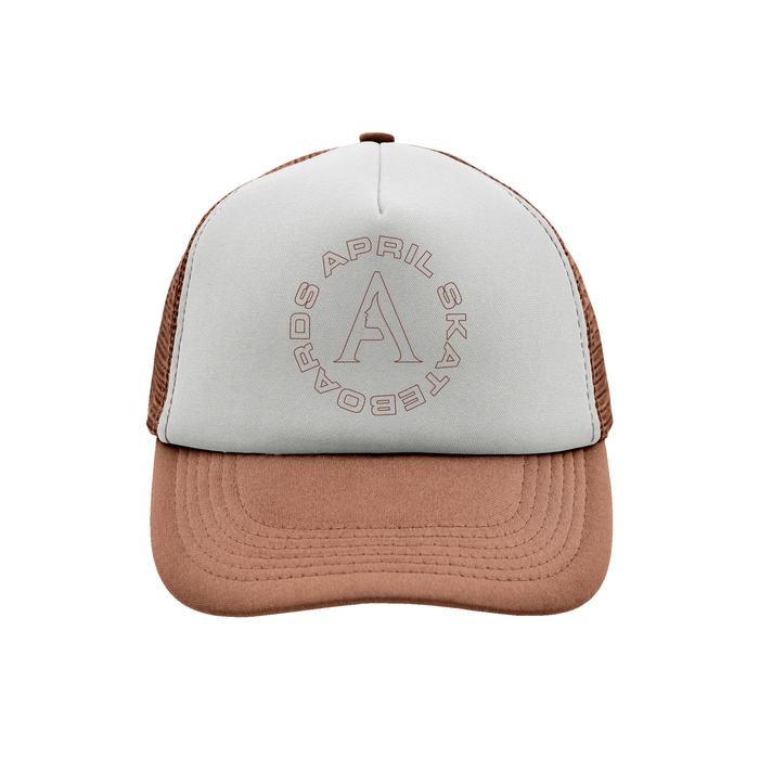 APRIL SKATEBOARDS (エイプリール スケートボード) | ハット＆ビーニー | FULL CIRCLE TRUCKER /  BROWN | スノーボード・スケートボードのTACTICS JAPAN