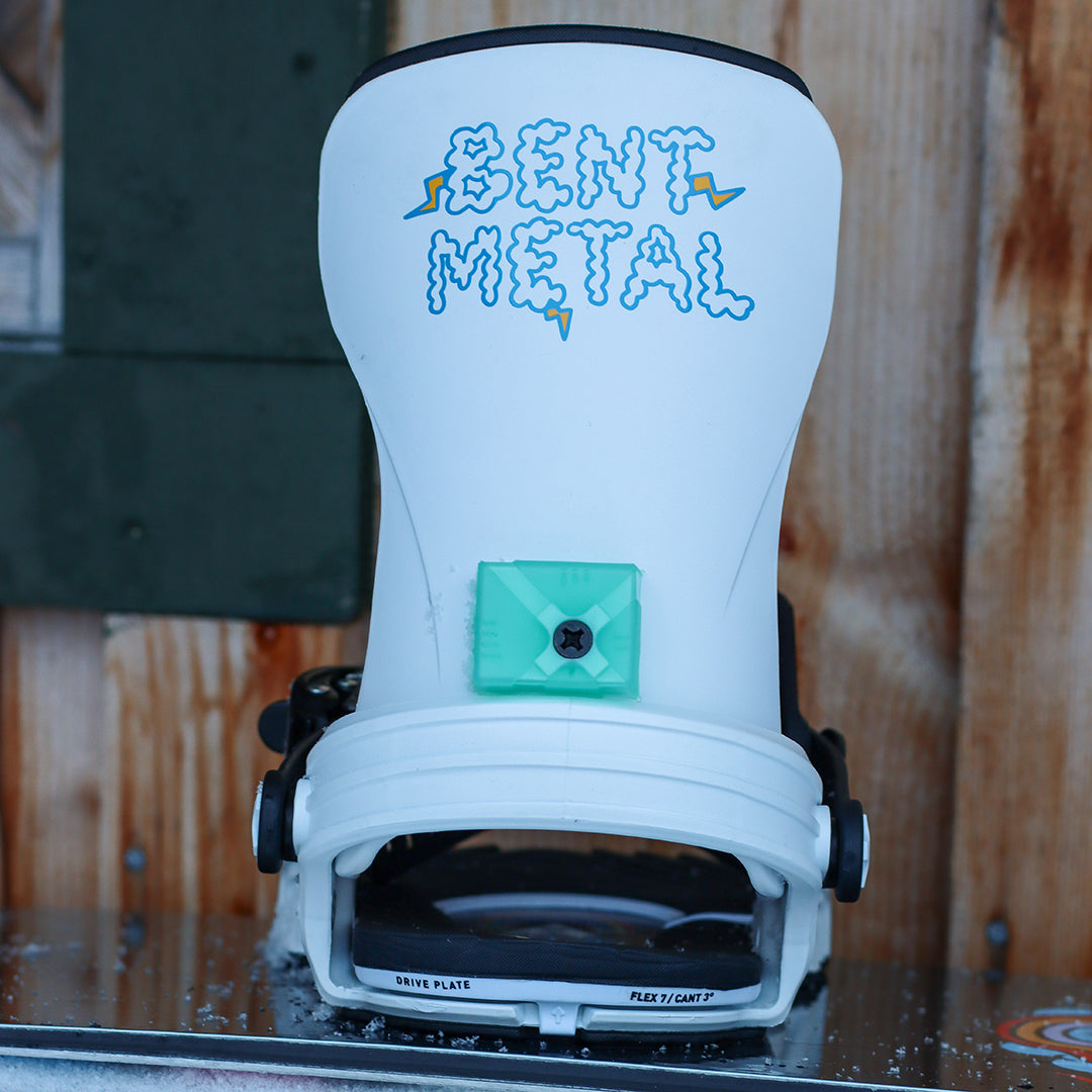 BENT METAL（ベント メタル）| STYLIST SNOWBOARD BINDINGS 2026 / WHITE | スノーボード・スケートボードのTACTICS JAPAN