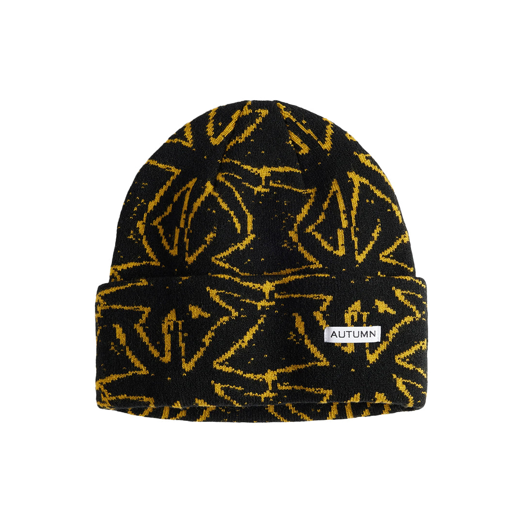 AUTUMN HEADWEAR（オータム ヘッドウェア）| CRAFT BEANIE / BLACK | スノーボード・スケートボードのTACTICS JAPAN