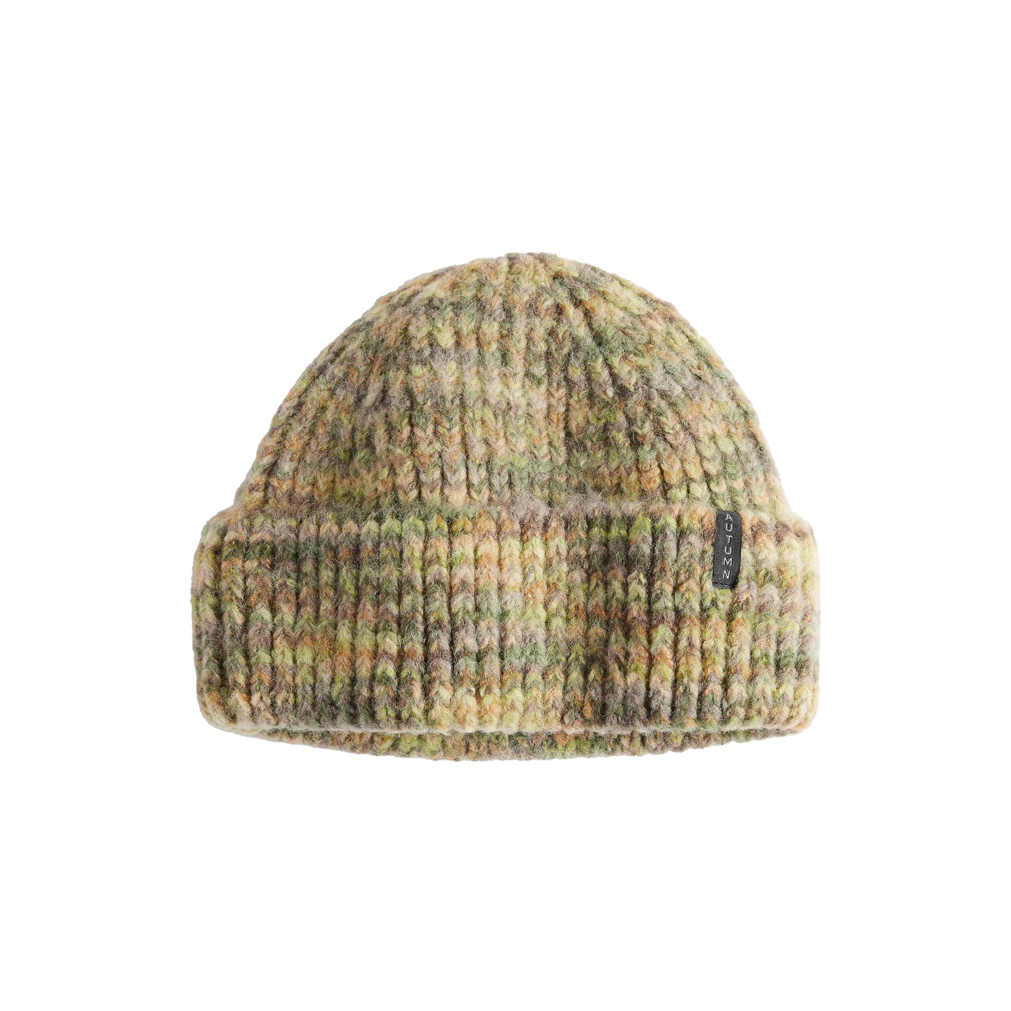 AUTUMN HEADWEAR（オータム ヘッドウェア）| MARBLE KNIT BEANIE / GREEN | スノーボード・スケートボードのTACTICS JAPAN
