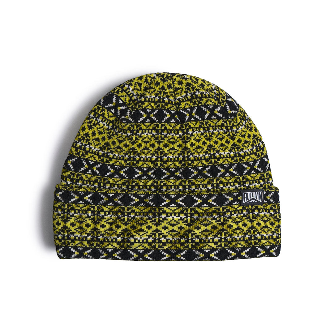 HERITAGE BEANIE / CHARTREUSE