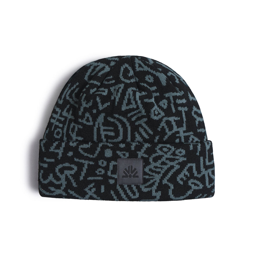 SOUL CAMO BEANIE / BLACK