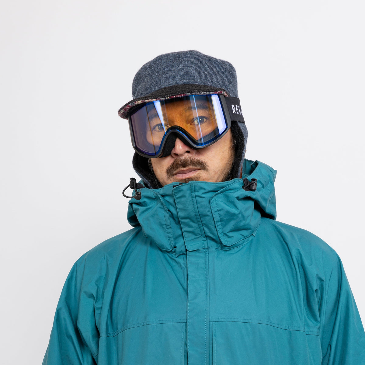 REVOLT OPTICAL（リボルト オプティカル）| FLAT LIGHT FLAME / MAT BLACK/BLUE MIRROR/CLEAR PHO | スノーボード・スケートボードのTACTICS JAPAN