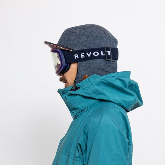 REVOLT OPTICAL（リボルト オプティカル）| FRAMELESS 2 / BLUE MIRROR/CLEAR PHO | スノーボード・スケートボードのTACTICS JAPAN