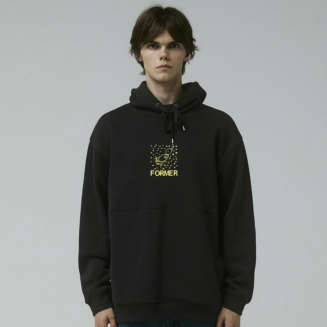 FORMER（フォーマー）| FREE CRUX HOOD / BLACK | スノーボード・スケートボードのTACTICS JAPAN
