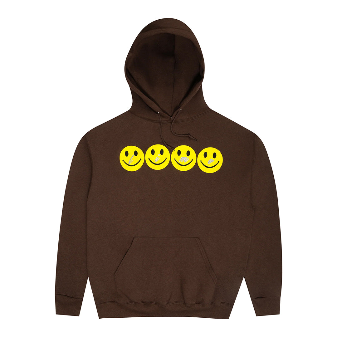 LIMOSINE SKATEBOARDS（リモジン スケートボード）| GLITTER SMILE HOOD / BROWN | スノーボード・スケートボードのTACTICS JAPAN