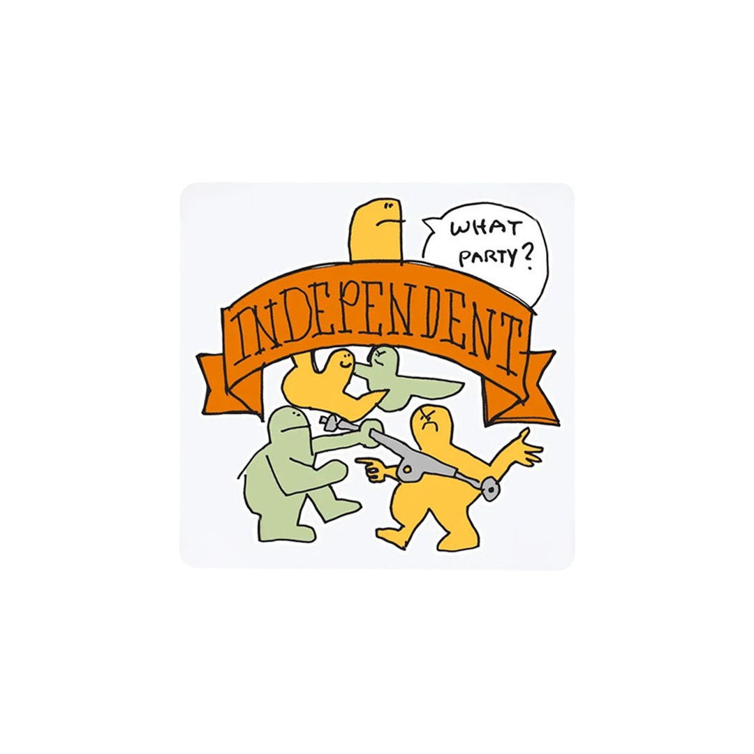 INDEPENDENT TRUCKS（インディペンデント トラック）| GONZ HANGER STICKER | スノーボード・スケートボードのTACTICS JAPAN