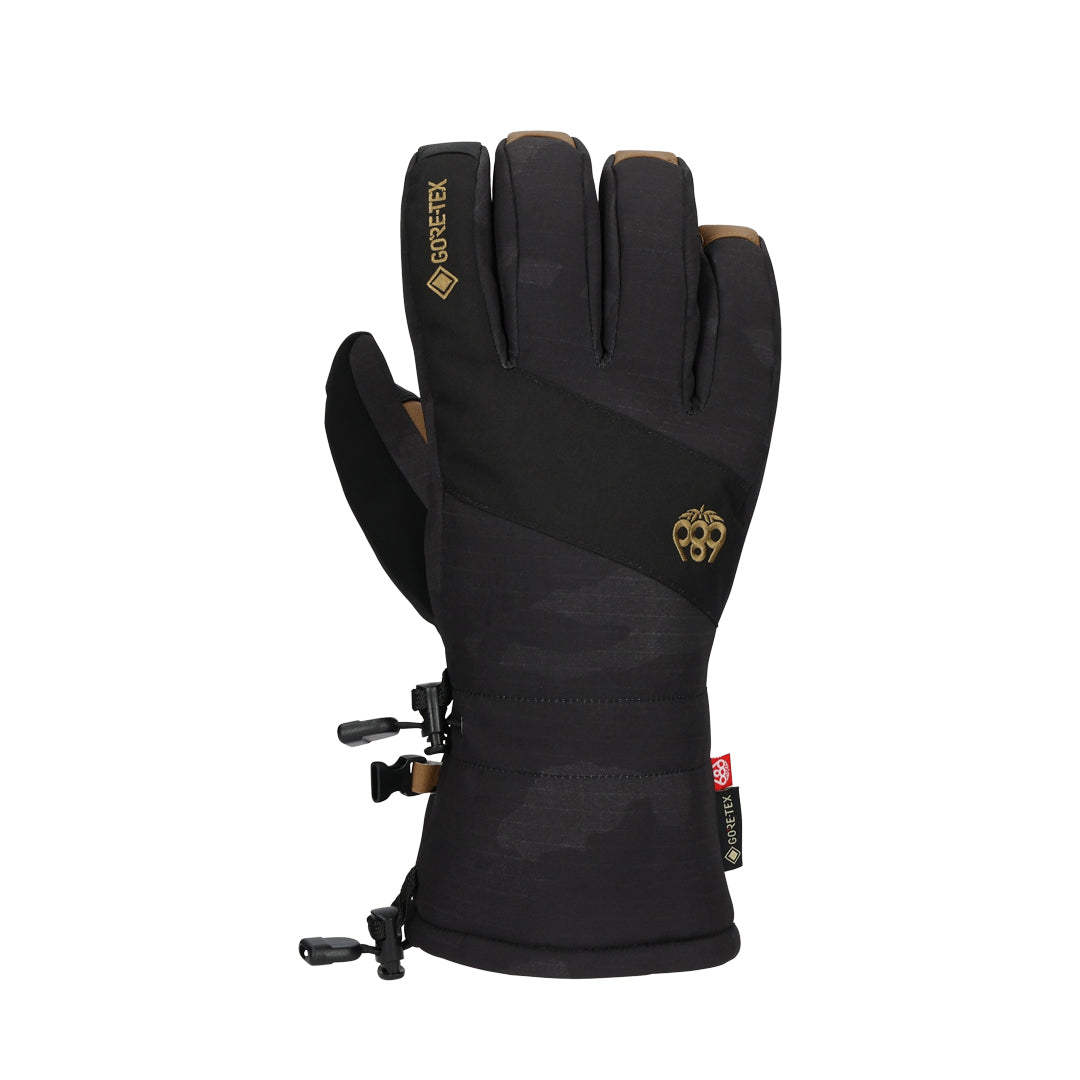 686 （シックス エイト シックス） | GORE-TEX LINEAR GLOVE / BLACK CAMO | スノーボード・スケートボードのTACTICS JAPAN