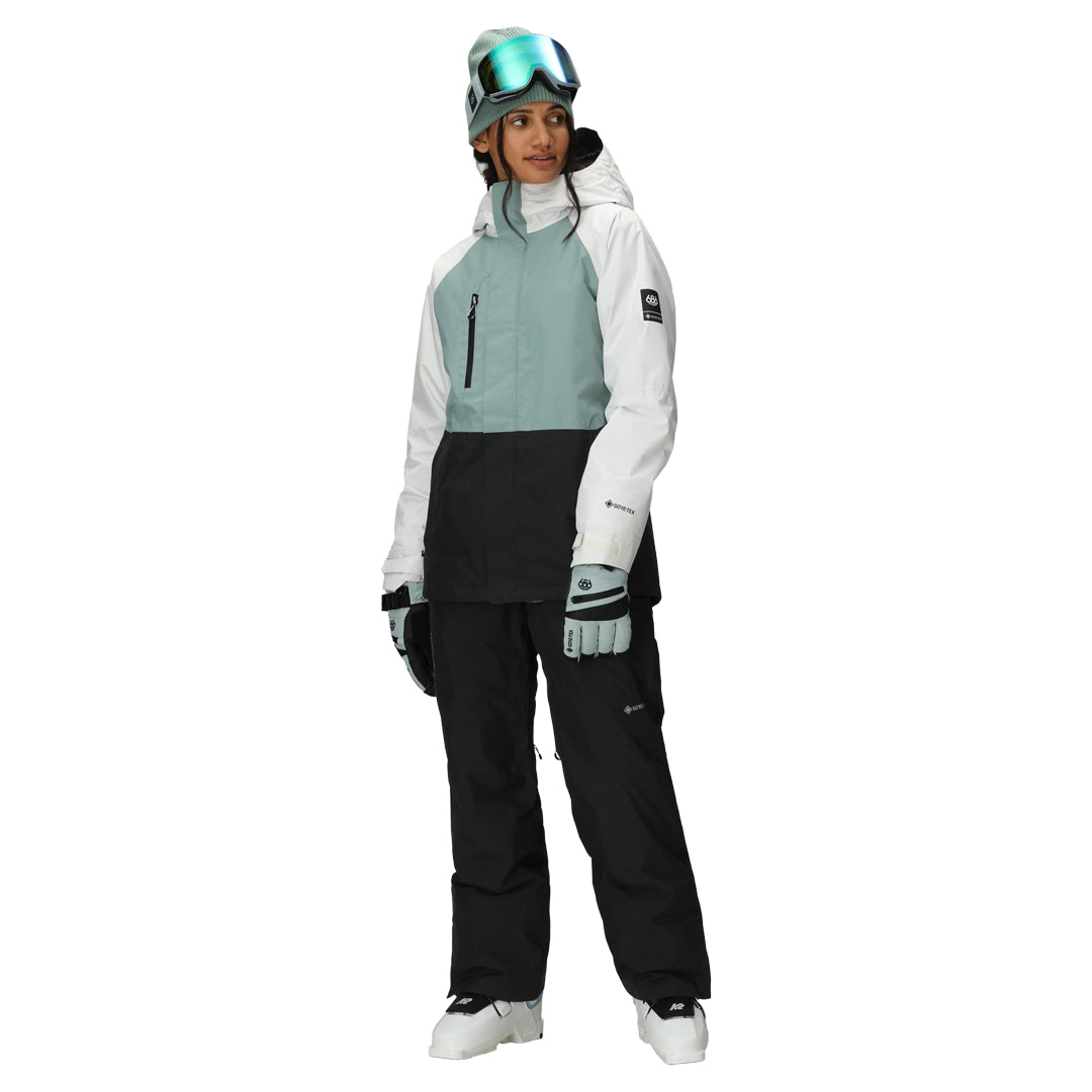 686 （シックス エイト シックス） | WOMEN'S GORE-TEX WILLOW™ INSULATED PANT / BLACK | スノーボード・スケートボードのTACTICS JAPAN