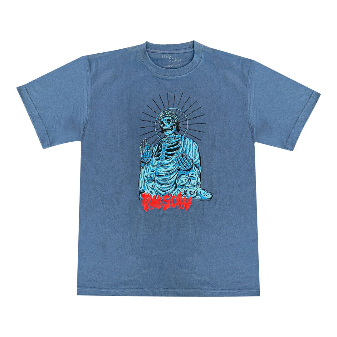 TIMESCAN（タイムスキャン）| GREAT BUDDHA T-SHIRT / BLUE | スノーボード・スケートボードのTACTICS JAPAN