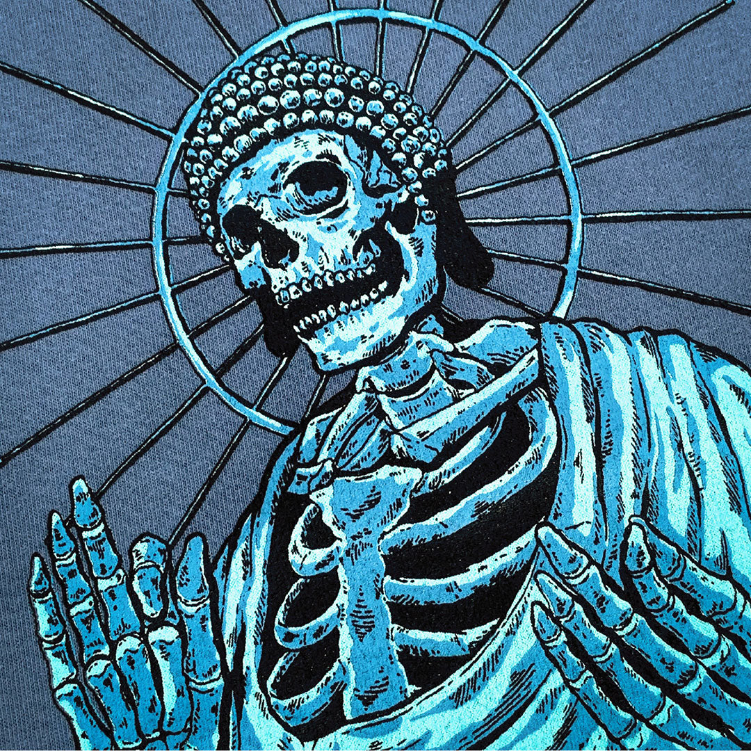 TIMESCAN（タイムスキャン）| GREAT BUDDHA T-SHIRT / BLUE | スノーボード・スケートボードのTACTICS JAPAN