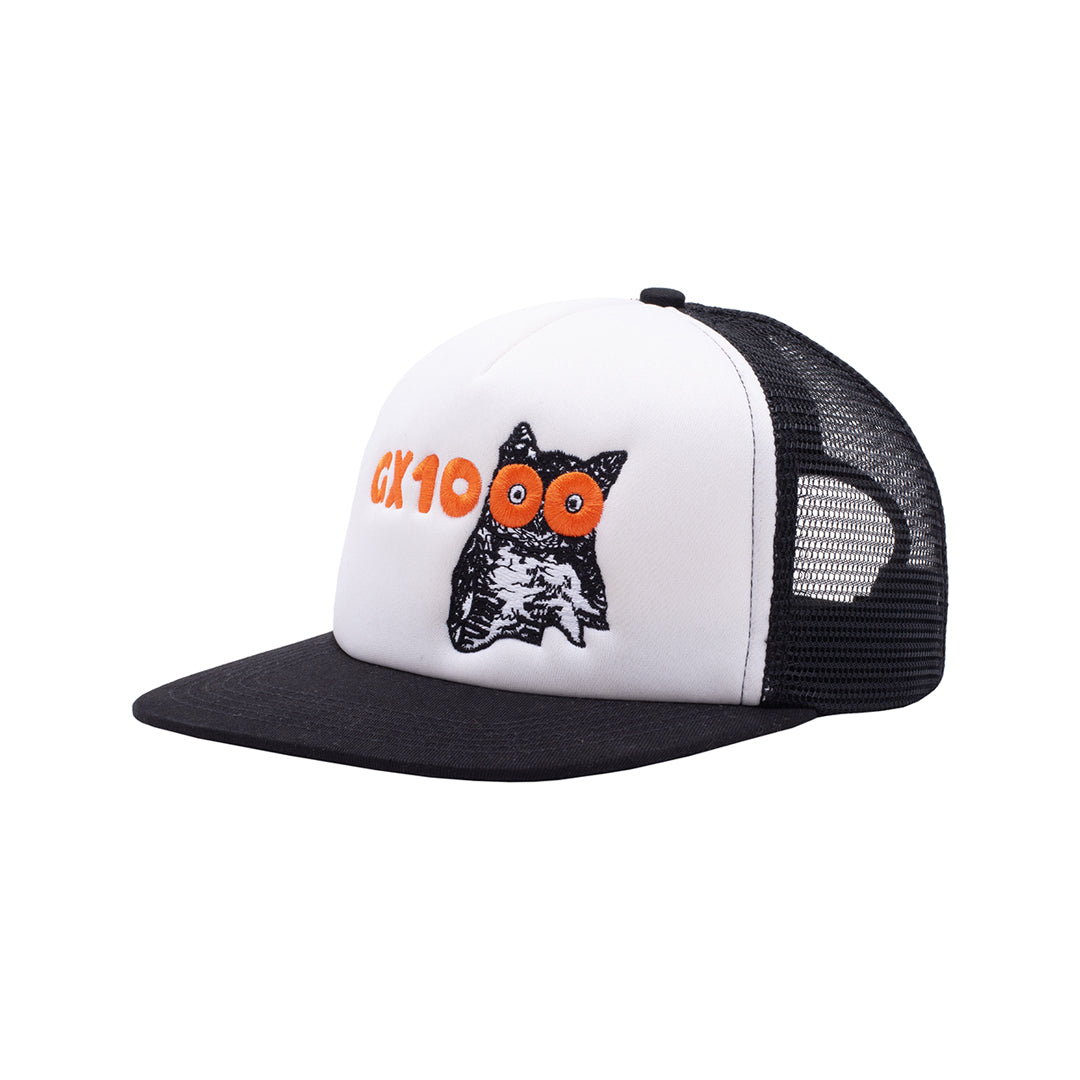 GX1000（ジーエックス ワンサウザンド）| OWL TRUCKER HAT / BLACK | スノーボード・スケートボードのTACTICS JAPAN