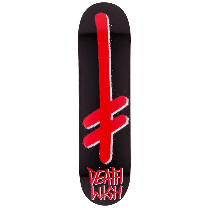 GANG LOGO BLK/RED DECK - 8.25