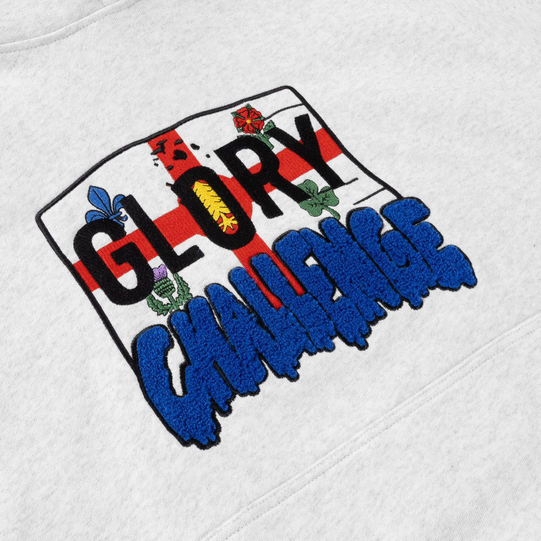 DIME MTL（ダイム モントリオール）| GLO DIME GLORY CHALLENGE HOODIE / ASH | スノーボード・スケートボードのTACTICS JAPAN