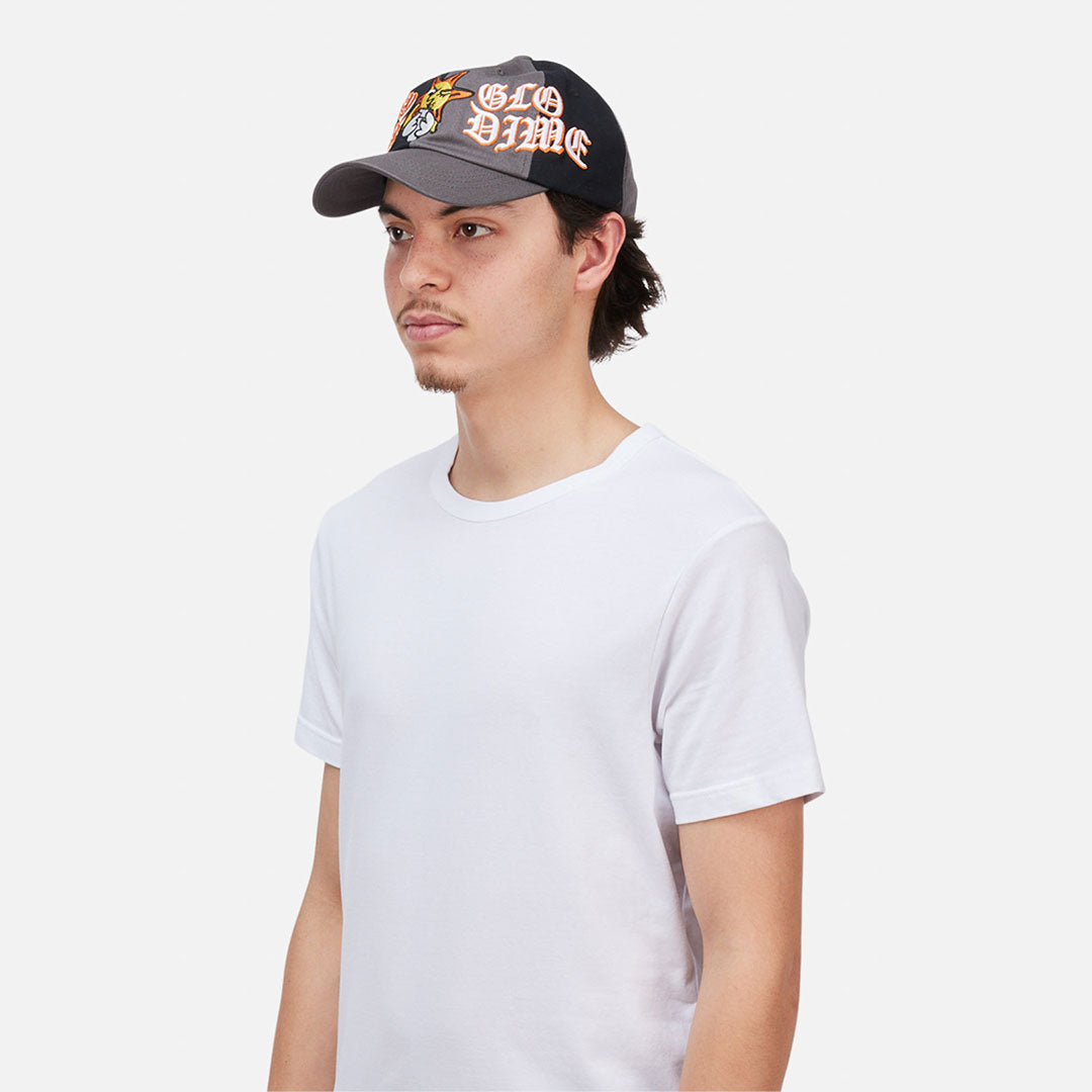DIME MTL（ダイム モントリオール）| GLO DIME LOW PRO CAP / BLACK CHARCOAL | スノーボード・スケートボードのTACTICS JAPAN