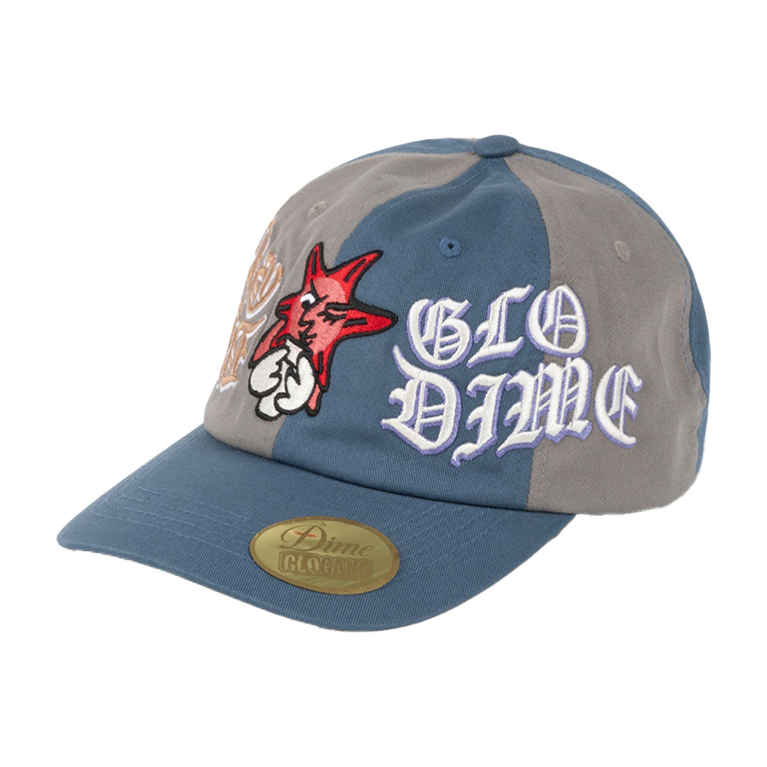 DIME MTL（ダイム モントリオール）| GLO DIME LOW PRO CAP / GRAY/STORM BLUE | スノーボード・スケートボードのTACTICS JAPAN