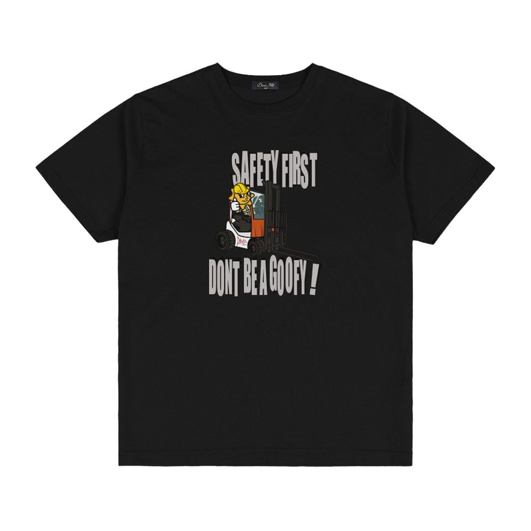 DIME MTL（ダイム モントリオール）| GLO DIME SAFETY T-SHIRT / BLACK | スノーボード・スケートボードのTACTICS JAPAN