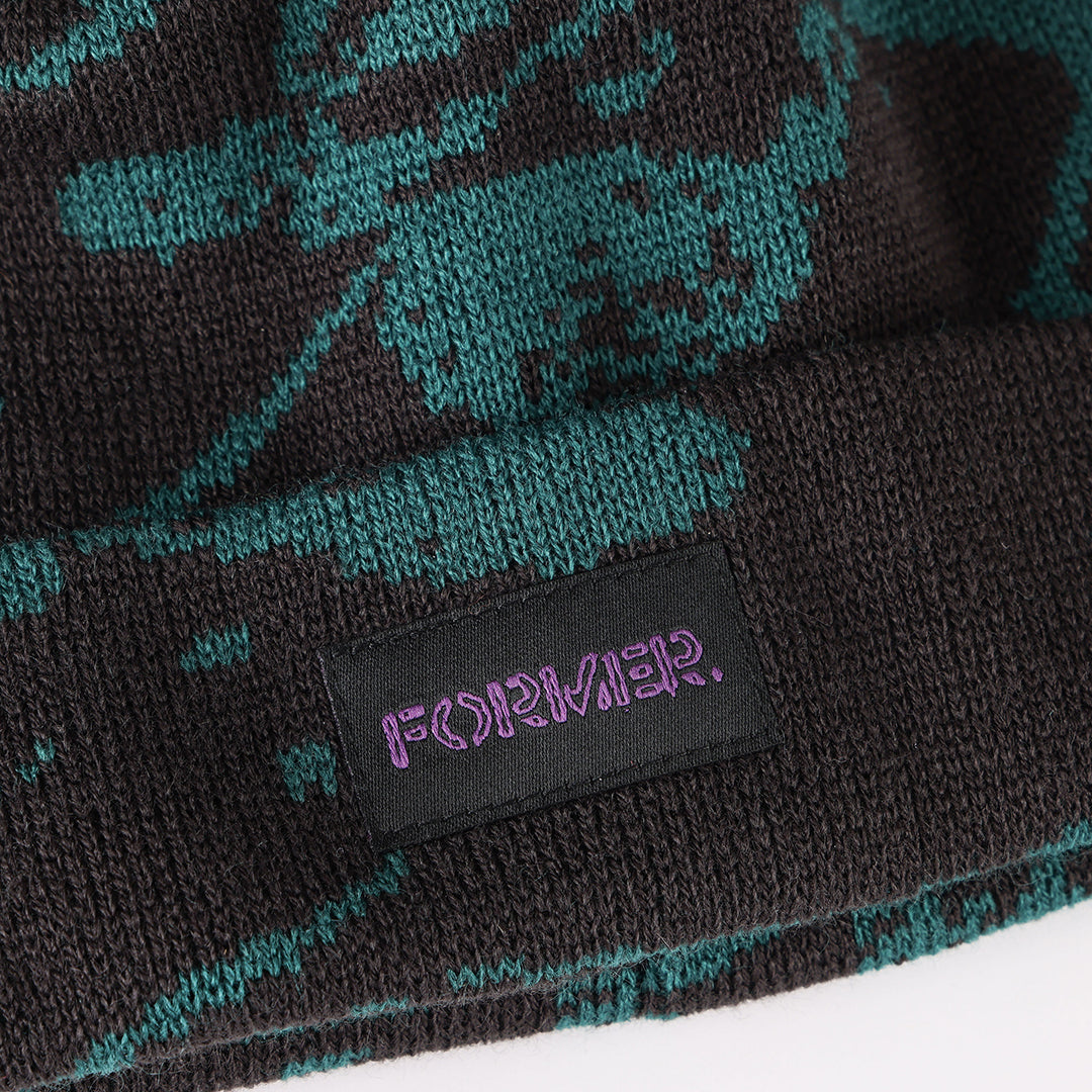 FORMER（フォーマー）| GLOBAL MIND BEANIE / PETROL | スノーボード・スケートボードのTACTICS JAPAN