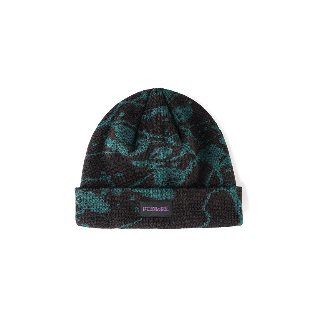 FORMER（フォーマー）| GLOBAL MIND BEANIE / PETROL | スノーボード・スケートボードのTACTICS JAPAN