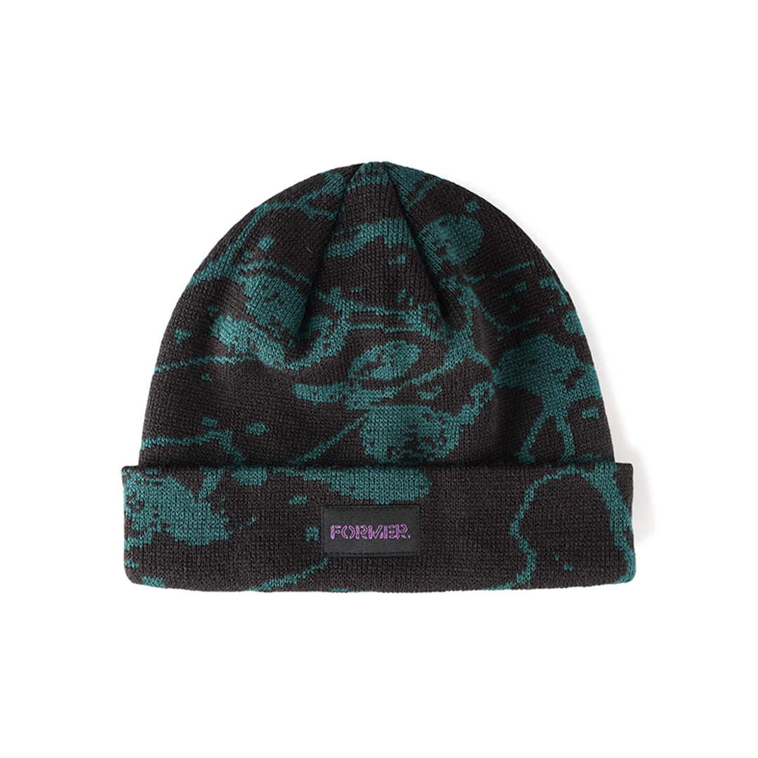 FORMER（フォーマー）| GLOBAL MIND BEANIE / PETROL | スノーボード・スケートボードのTACTICS JAPAN