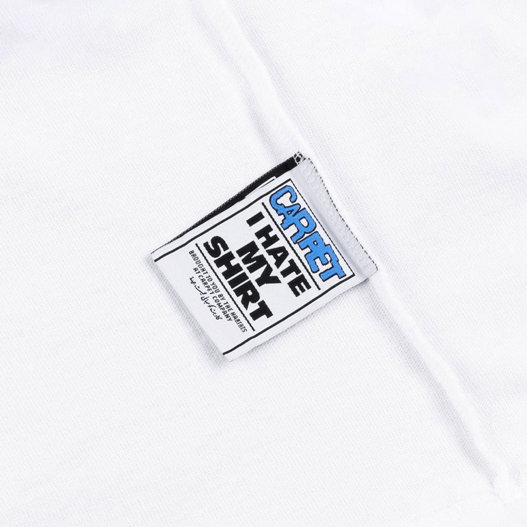 CARPET COMPANY（カーペット カンパニー）| GLOW IN THE DARK C-STAR TEE / WHITE | スノーボード・スケートボードのTACTICS JAPAN