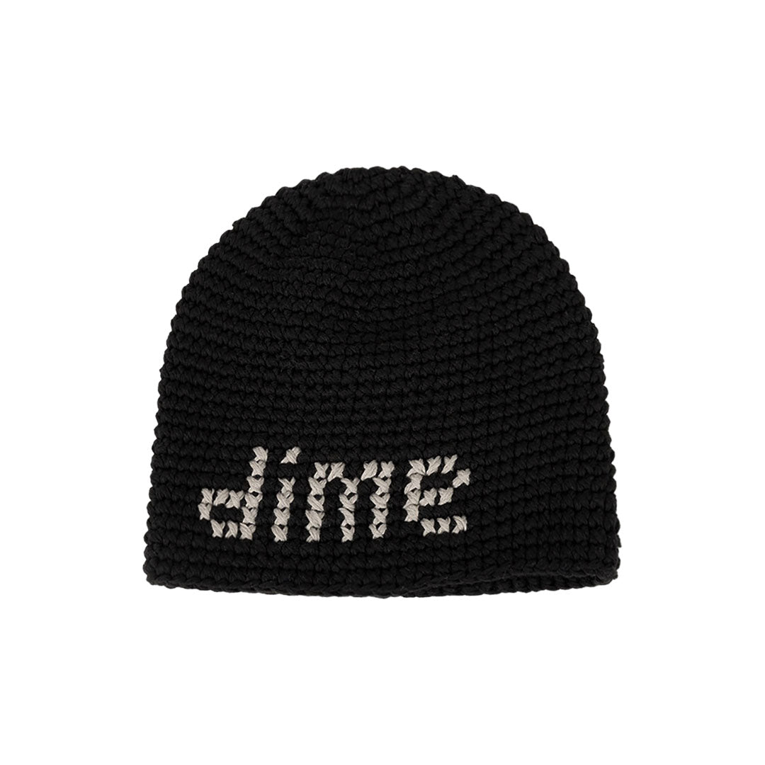 CROCHET SKULLY / BLACK