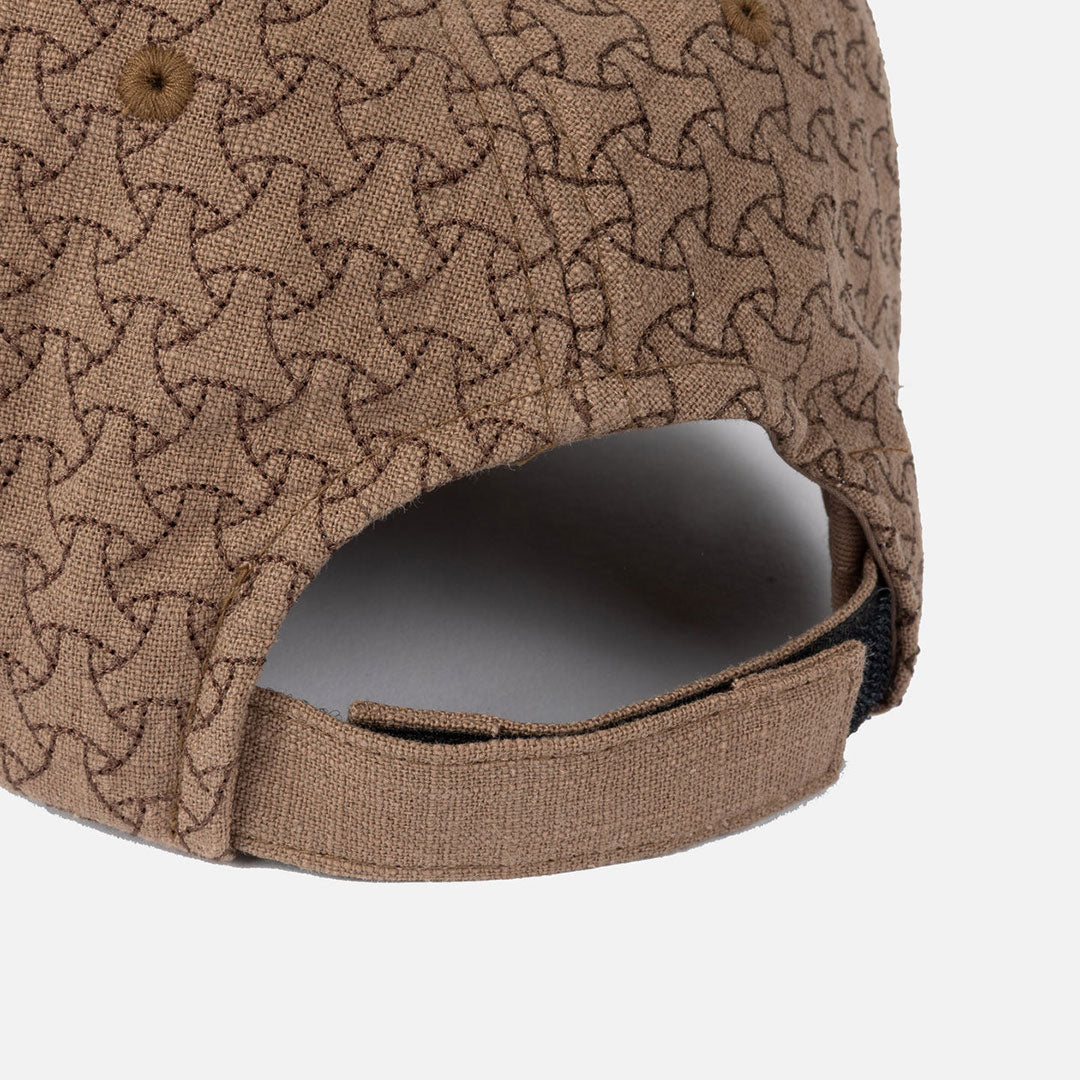 ALLOVER STITCH WORKER CAP / TAN