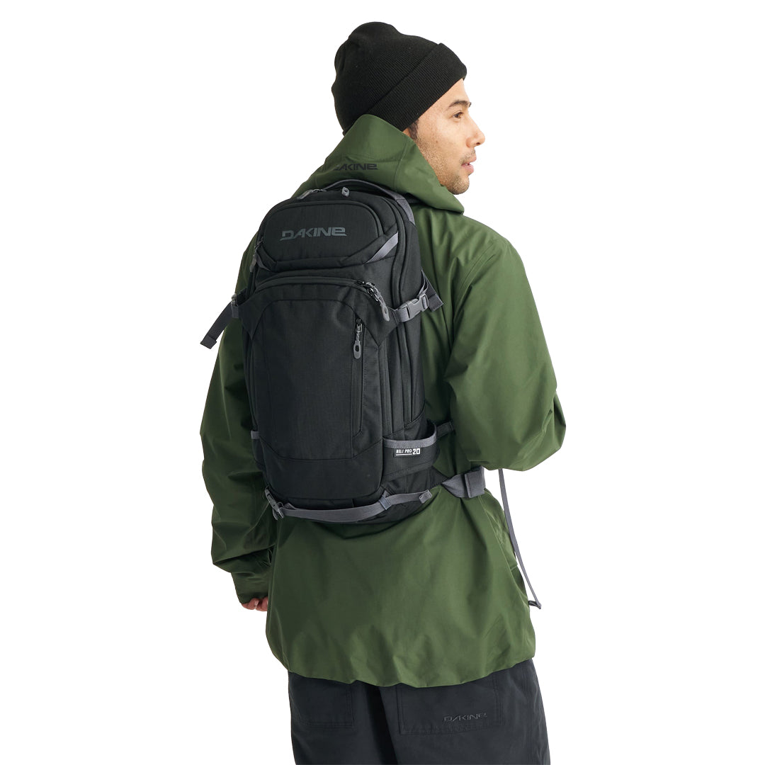 スケートボード dakine heli pro 20l DAKINE（ダカイン）| HELI PRO BACKPACK 20L / BLACK | スノーボード