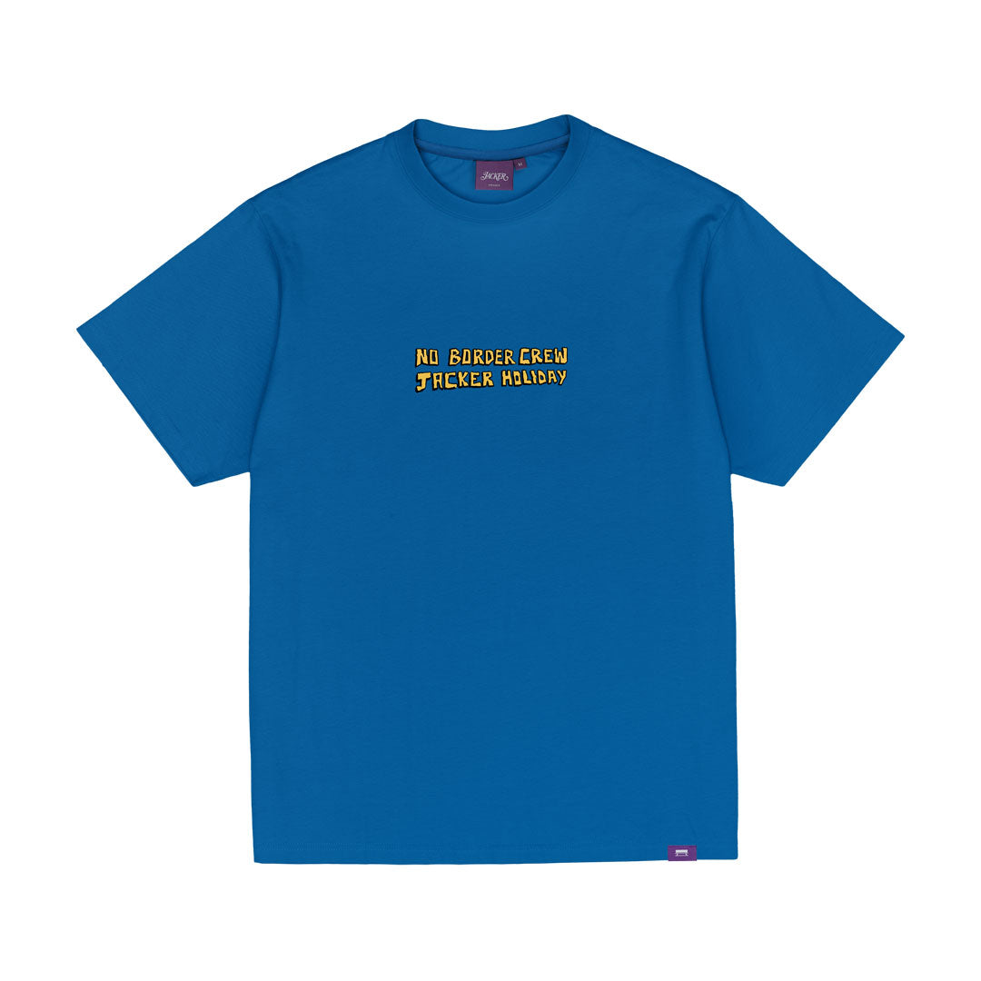 JACKER（ジャッカー）| HOLIDAY T-SHIRT / BLUE | スノーボード・スケートボードのTACTICS JAPAN