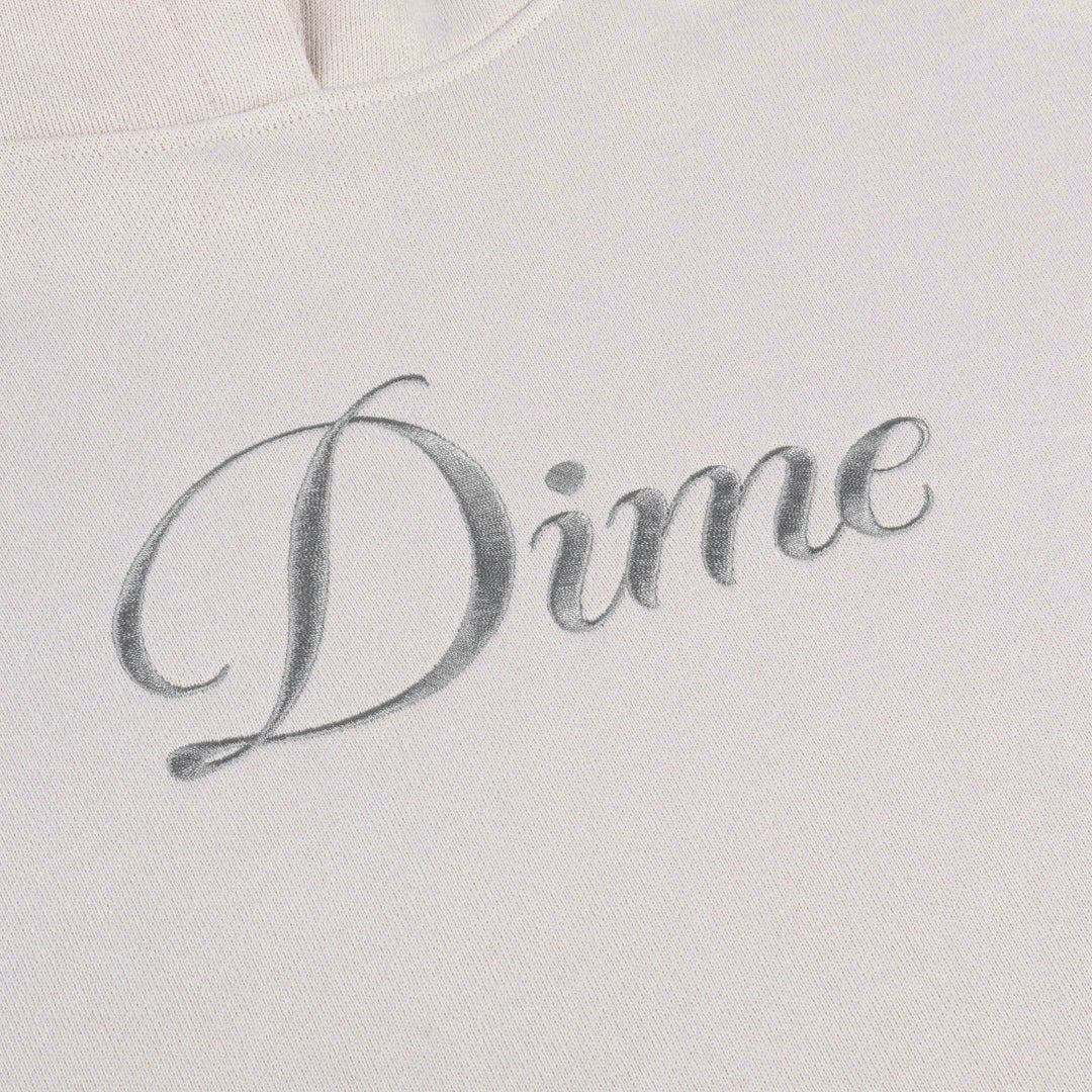 DIME MTL（ダイム モントリオール） | CURSIVE HOODIE / CEMENT | スノーボード・スケートボードのTACTICS JAPAN