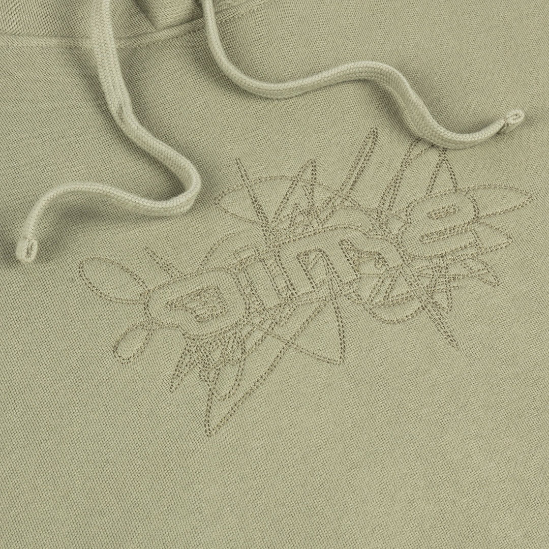 DIME MTL（ダイム モントリオール） | GLYPH HOODIE / ARMY GREEN | スノーボード・スケートボードのTACTICS JAPAN