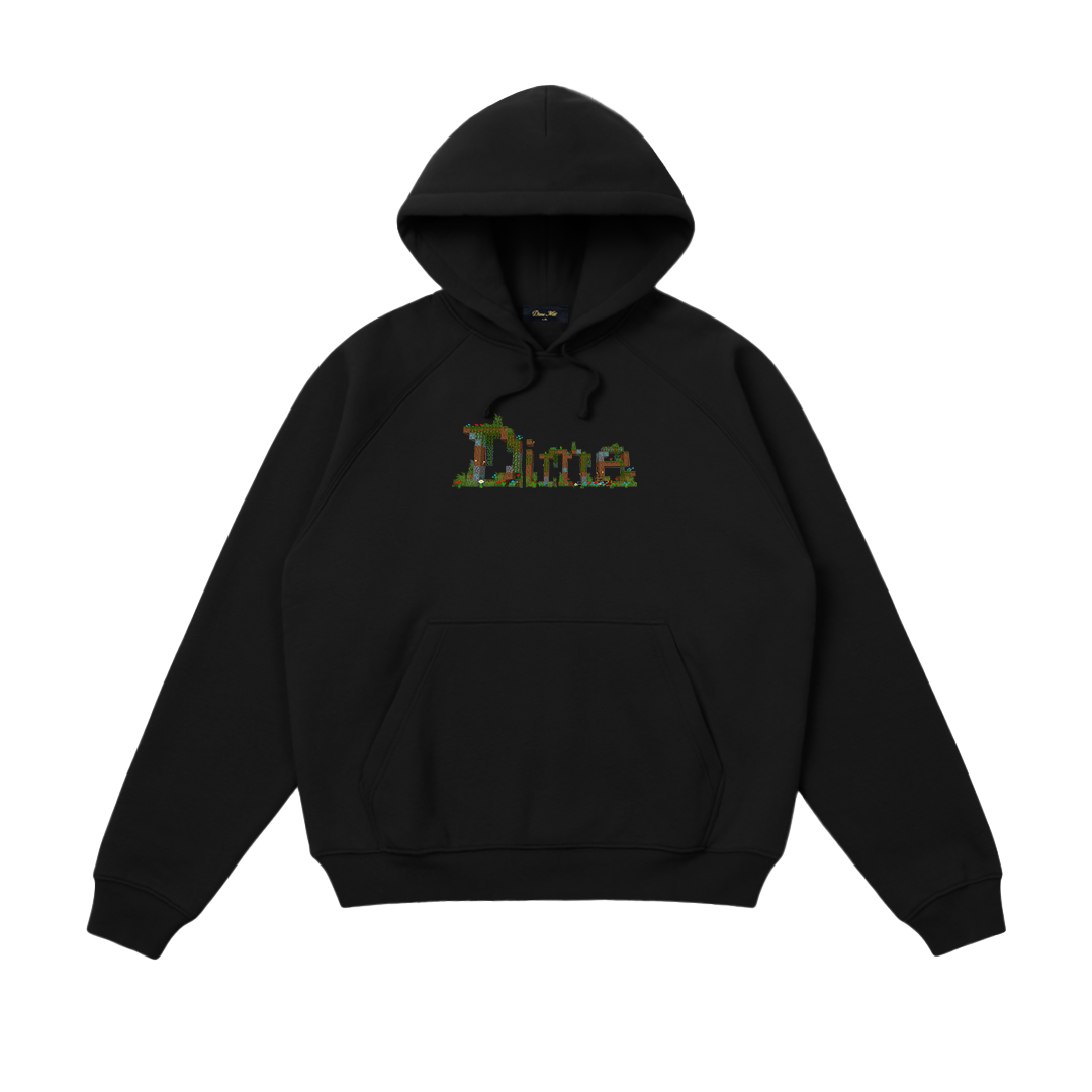 DIME MTL（ダイム モントリオール）| CLASSIC DIMECRAFT HOODIE / BLACK | スケートボード・スノーボードのTACTICS JAPAN