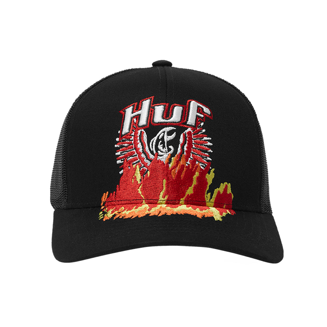 HUF WORLDWIDE（ハフ ワールドワイド）| PHOENIX TRUCKER / BLACK | スノーボード・スケートボードのTACTICS JAPAN