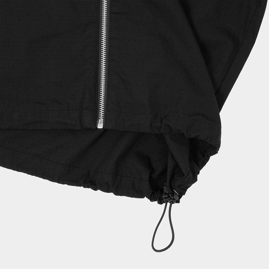 HUF（ハフ）| HUF eightynine HOODED JACKET / BLACK | スノーボード・スケートボードのTACTICS JAPAN