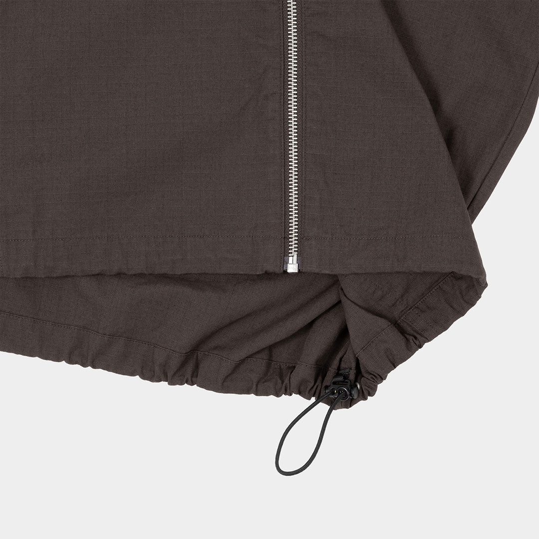 HUF（ハフ）| HUF eightynine HOODED JACKET / COFFEE | スノーボード・スケートボードのTACTICS JAPAN