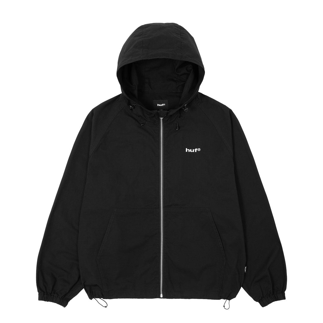HUF（ハフ）| HUF eightynine HOODED JACKET / BLACK | スノーボード・スケートボードのTACTICS JAPAN