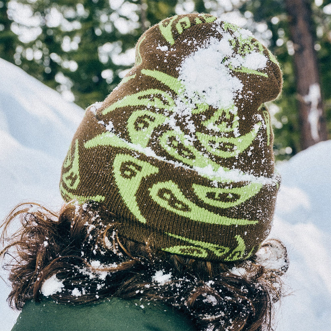 686 （シックス エイト シックス） | 686 X HUF BEANIE / HUF SWIRL | スノーボード・スケートボードのTACTICS JAPAN