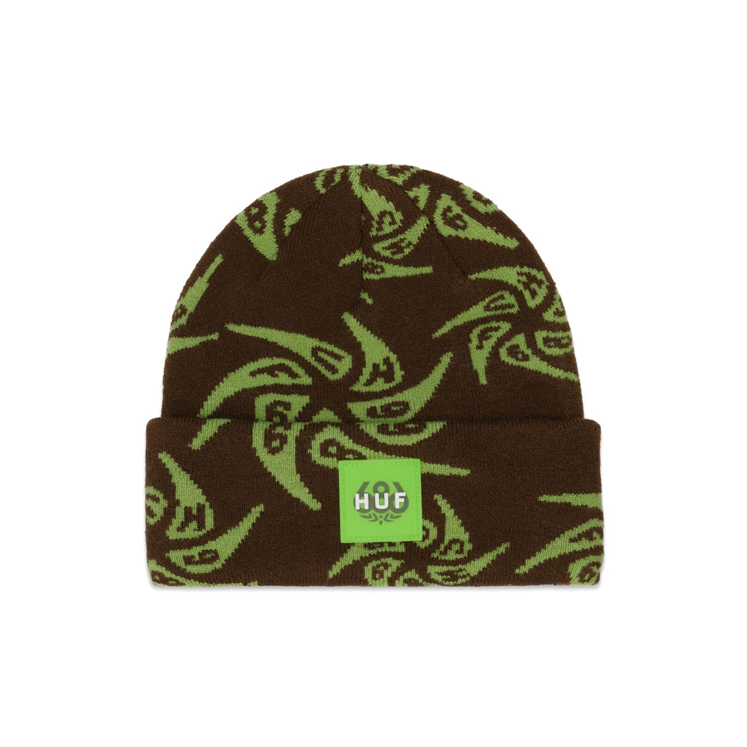 686 （シックス エイト シックス） | 686 X HUF BEANIE / HUF SWIRL | スノーボード・スケートボードのTACTICS JAPAN