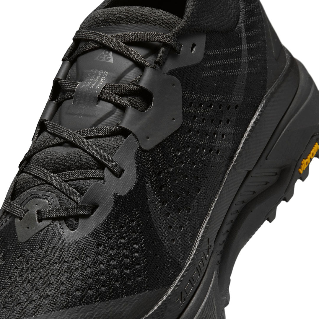 NIKE ACG（ナイキ エーシージー）| NIKE ACG ZEGAMA TRAIL / BLACK/ANTHRACITE | スノーボード・スケートボードのTACTICS JAPAN