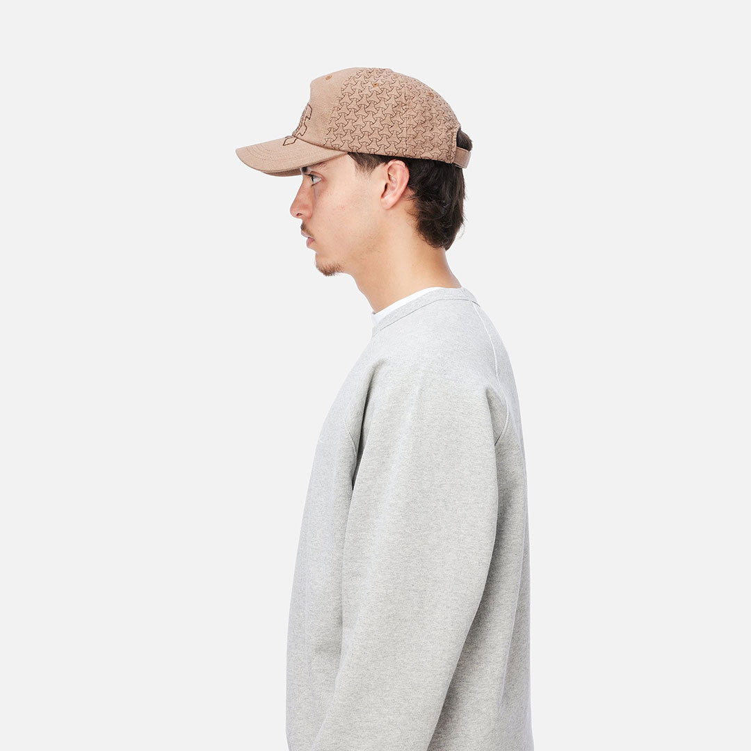 ALLOVER STITCH WORKER CAP / TAN