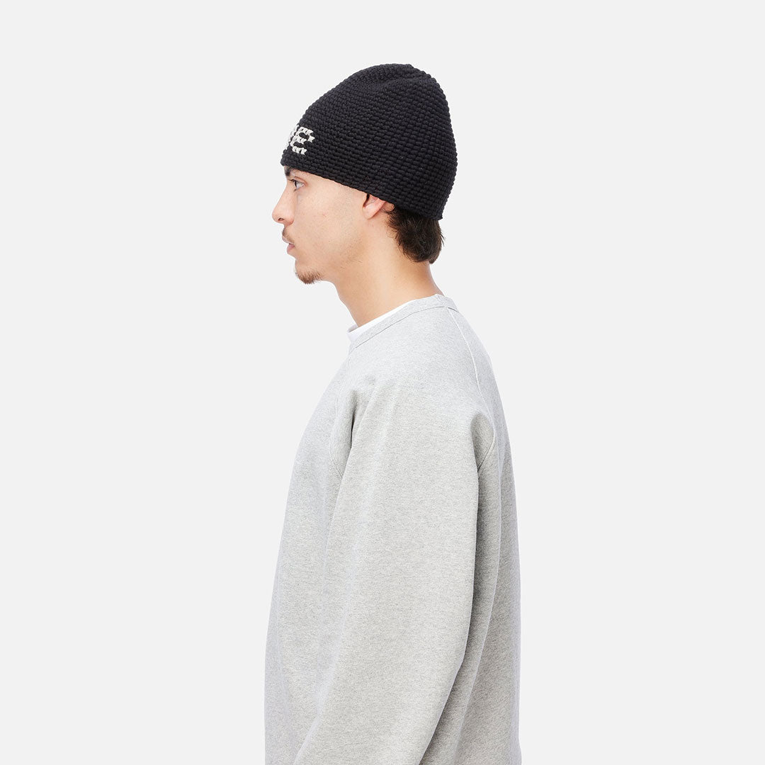 CROCHET SKULLY / BLACK
